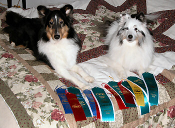 Jayda and Bryce with their CPE ribbons